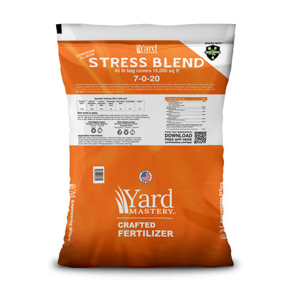 7-0-20 Stress Blend  3% Iron - Bio-Nite - Granular Lawn Fertilizer